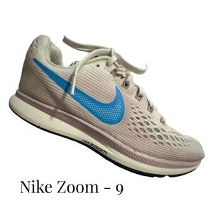 Nike Zoom Running Shoes - Pink and Blue‎